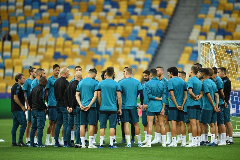 Zidane is confident about Real Madrid's chances to edge Barcelona to the league title.